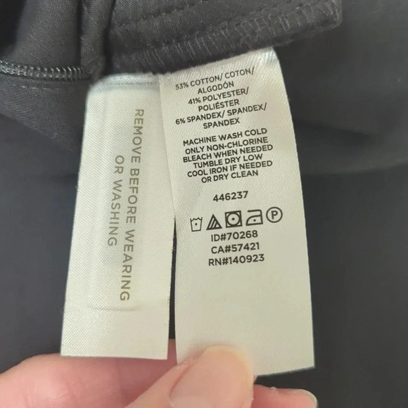 LOFT Petites Marisa Skinny Trouser, Color Black Size 00P - Picture 13 of 13